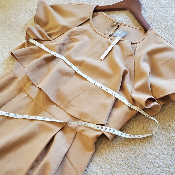 NWT🔥Latte Cream Career Dress - Picture 4 of 5